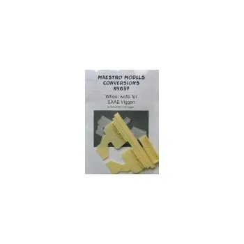 Plastikový model 1/48 Viggen wheel wells