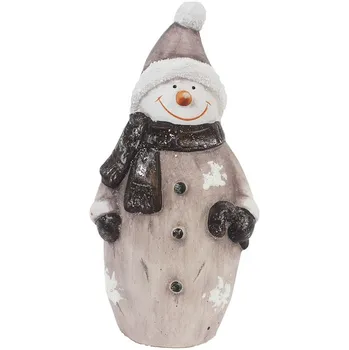 Vánoční dekorace Morex X1914/3 sněhulák 24 cm