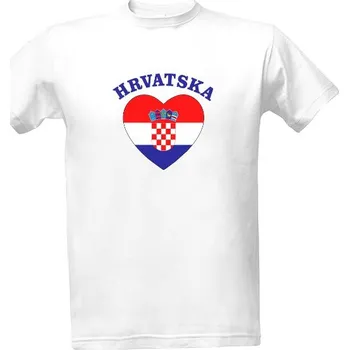Pánská móda Tričko s potiskem Chorvatsko pánské