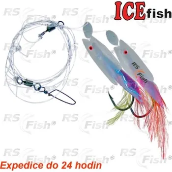 Umělá nástraha Ice Fish - fólie s peřím 1168 A