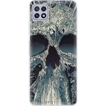 Telefonní příslušenství Odolné silikonové pouzdro iSaprio - Abstract Skull - Samsung Galaxy A22 5G