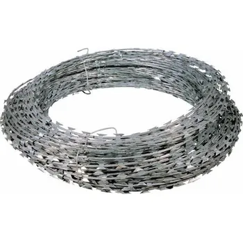 Příslušenství pro plot Žiletková spirála Zn 450 mm, optimální rozvinutá délka 9-10 m