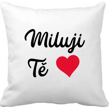 Dekorativní polštářek Fenomeno Polštářek - Miluji tě