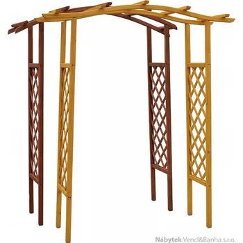 Pergola Dřevěná zahradní pergola, zahradní dekorace Pergola 5 jandr