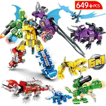 ostatní stavebnice Čína Stavebnice Transformers dinosauři Varianta: bez krabice