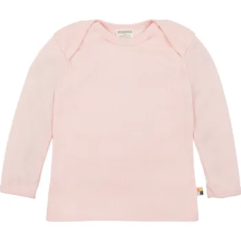 Dětské triko s dlouhým rukávem Světle růžová loud + proud Velikost: 74/80