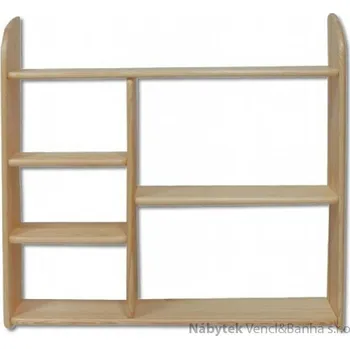 regál Drewmax dřevěná závěsná polička z masivního dřeva borovice PK107 pacyg