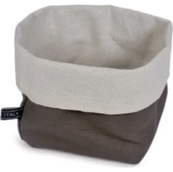 chlebník Taška na pečivo 195x195 mm hnědá