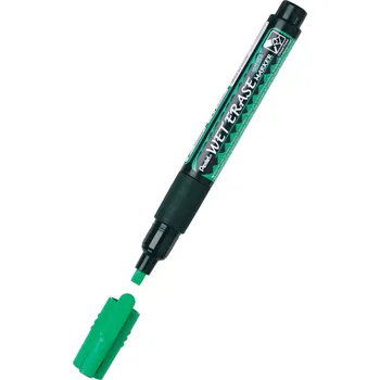 Křídový popisovač Pentel SMW26 Wet Erase, zelený