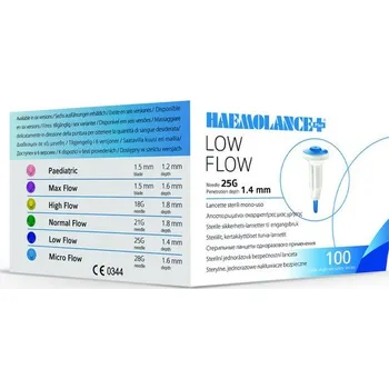Haemolance Plus Low Flow 100 ks