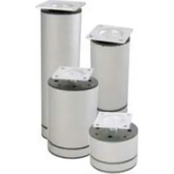 Nábytkové kování DOT Nábytková nožka JACO s rektifikací 40 x 100 eloxovaný hliník