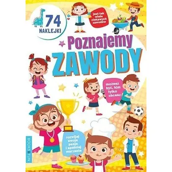 První čtění Kolorowanka. Poznajemy Zawody z naklejkami - Praca zbiorowa
