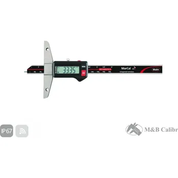 Posuvné měřítko Digitální hloubkoměr 200/0,01 mm IP67 | MarCal 30EWRi Mahr