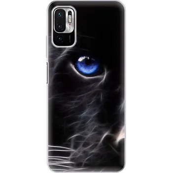 Pouzdro na mobilní telefon Odolné silikonové pouzdro iSaprio - Black Puma - Xiaomi Redmi Note 10 5G