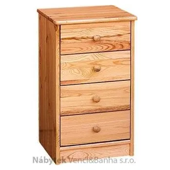 Noční stolek dřevěný noční stolek z masivního dřeva borovice 20 drewfilip