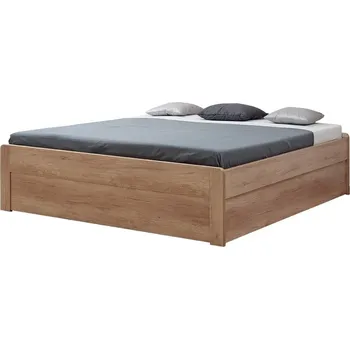 Ložnice BMB MARIKA s nízkými čely - masivní dubová postel s úložným prostorem 90 x 200 cm, dub masiv