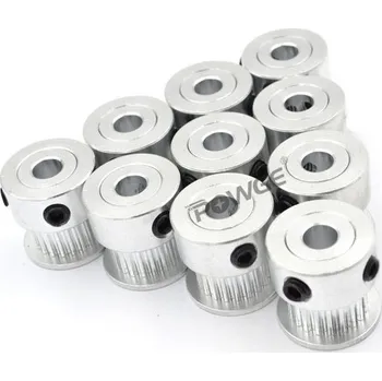 Elektronická stavebnice POWGE Řemenice GT2, 20 zubů, vnitřní průměr 5mm, pro řemen 6mm