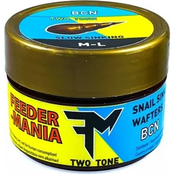 Návnadová surovina Feeder Mania Snail Sinking Wafters Two Tone M-L BCN