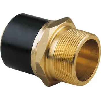 Instalatérský materiál +GF+ Přechodka PE/mosaz, vnější závit Redukce: 32 x 5/4”