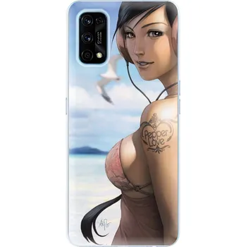 Pouzdro na mobilní telefon Odolné silikonové pouzdro iSaprio - Girl 02 - Realme 7 Pro