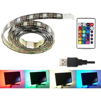 LED páska Light USB5505 LED pásek USB IP65 RGB 5metrů (LED pásek RGB 5 metrů s USB )
