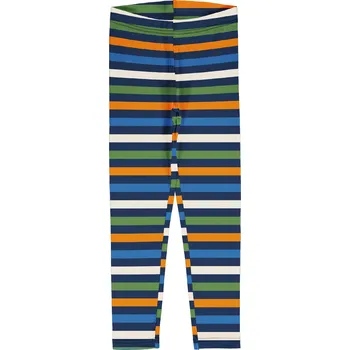 Dívčí legíny Dětské legíny Modré pruhy Maxomorra Velikost: 74/80