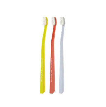 Zubní kartáček SWISSDENT WHITENING zubní kartáčky Soft (2+1 zdarma), LOCARNO (žlutá, korálová, lila)