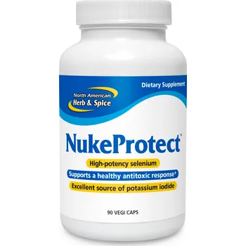 NAHS | NukeProtect bylinné kapsle s farmaceutickým jódem a bioaktivním selenem - 90 ks