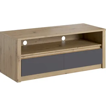 Televizní stolek Eoshop RTV stolek Kypr, šedá / dub artisan, lamino