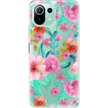 Odolné silikonové pouzdro iSaprio - Flower Pattern 01 - Xiaomi Mi 11 Lite