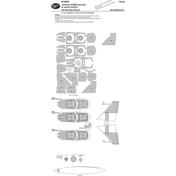 Plastikový model New Ware 1/48 Mask F-4B Phantom II ADVANCED (TAM 61121)