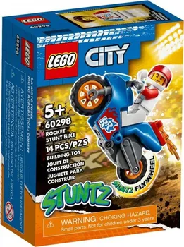 Stavebnice LEGO LEGO City 60298 Kaskadérská motorka s raketovým pohonem