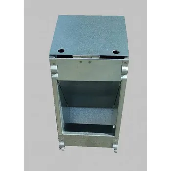 Chov hospodářského zvířete Zásobník závěsný pro králíky i drůbež pozink s víkem (šíře 20 cm)