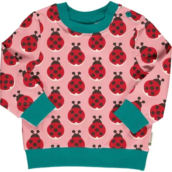 Dívčí mikina Dětská mikina na knoflíky Berušky Maxomorra Velikost: 62/68