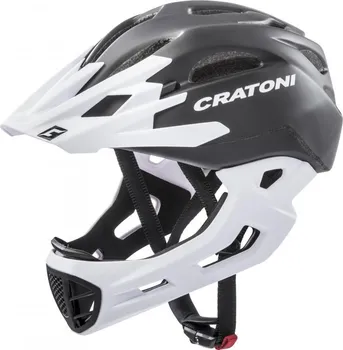 Cyklistická přilba CRATONI C-Maniac Black/White Matt 2022 L/XL 