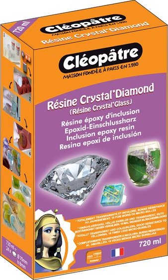 Résine Cléopâtre Crystal'' Diamond, 150 ml