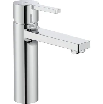 Vodovodní baterie Naia Mezzo - umyvadlová stojánková páková baterie, studený start, s click-clack výpustí A5A3996C00