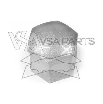 Tuning ORIGINÁLNÍ DÍL Krytka šroubu kola stříbrná 1Z06011737ZS