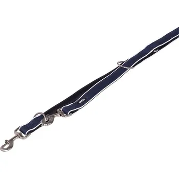 Vodítko pro psa Nobby CAYO vodítko nylon-neopren modrá M-L 200cm