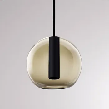 Molto Luce Závěsné skleněné svítidlo Trigga Loon Mini Barva: Jantarová, Úhel reflektoru: 55°, Teplota chromatičnosti: 2700 Kelvinů 662-017020523670 Závěsné skleněné svítidlo Trigga Loon Mini