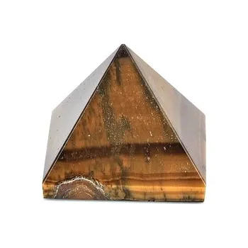 Tygří oko pyramida 47 x 47 mm