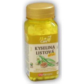 VitaHarmony Kyselina Listová 400mcg 480 tablet