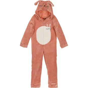 Ushuaia dívčí meruňkové pyžamo s kapucí Velikost: 110