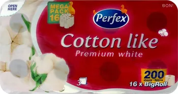 Toaletní papír Perfex Cotton Like 3vrstvý 16 ks