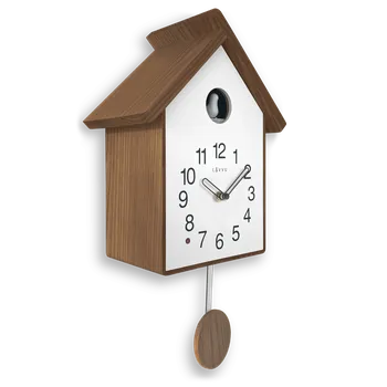 Hodiny LAVVU Dřevěné kukačky se světelným senzorem LAVVU CUCKOO LCT4020 (LAVVU Dřevěné kukačky se světelným senzorem LAVVU CUCKOO LCT4020)