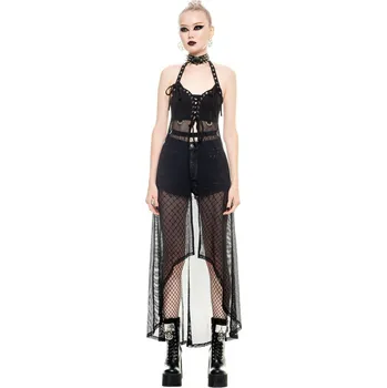 Dámské šaty šaty dámské (přehoz) KILLSTAR - Darklist Duster - Black - 4XL