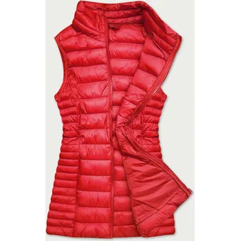 Dámská vesta Červená dámská vesta (23038-270) odstíny červené S (36)