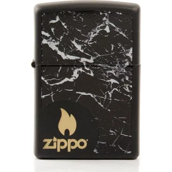 ZIPPO schwarz color "Black Marble Zippo" 60003344