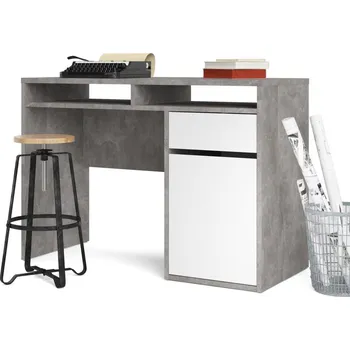 Dětský stůl Nábytek PEGAS s.r.o. Psací stůl FELIX 488, Bílý lesk/ šedá