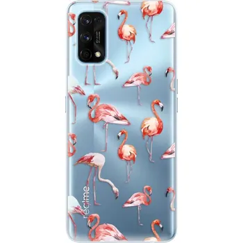 Pouzdro na mobilní telefon Odolné silikonové pouzdro iSaprio - Flami Pattern 01 - Realme 7 Pro
